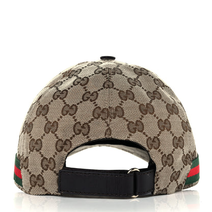 Gucci Monogram Web Baseball Hat L Beige Cocoa 5 of 8