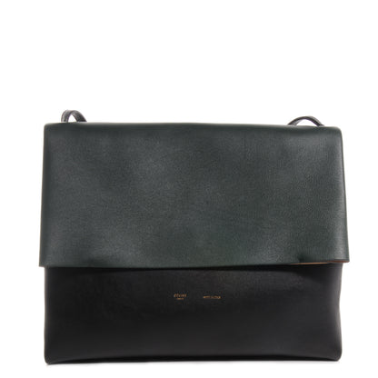 Celine Calfskin Suede Tri-Color All Soft Shoulder Bag 1 of 7