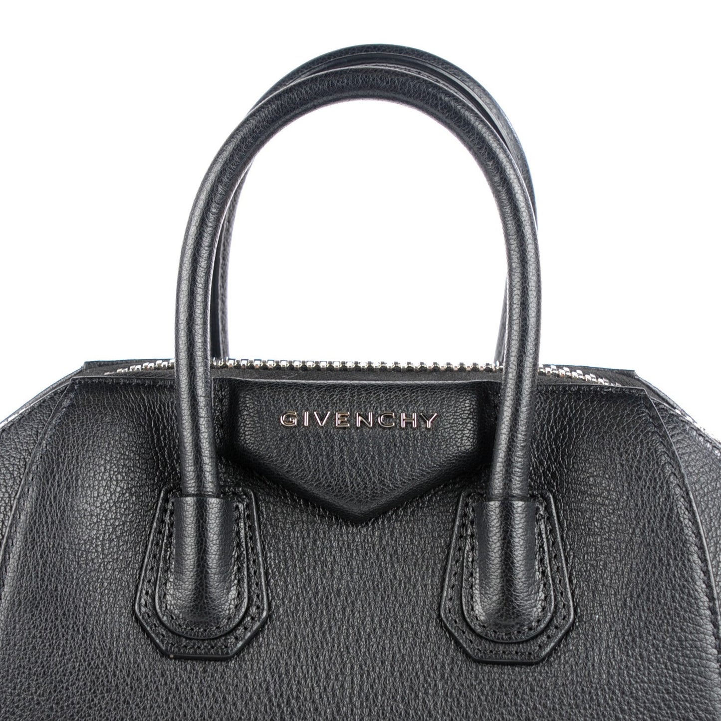 Sugar Goatskin Mini Antigona Black