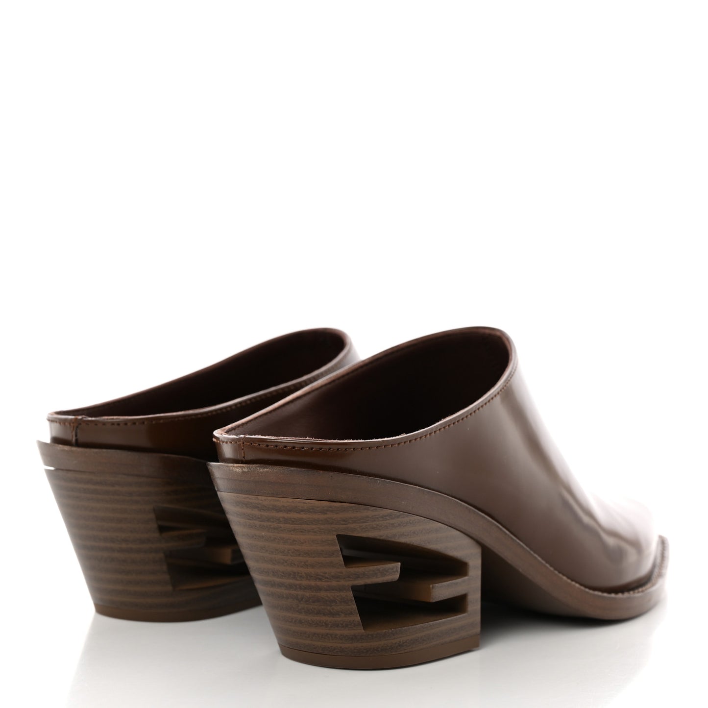 Vitello Abrasivato FF Cut Mules 38 Brown