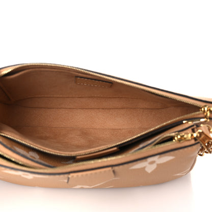 Louis Vuitton Empreinte Monogram Giant Multi Pochette Accessories Arizona Creme 5 of 10