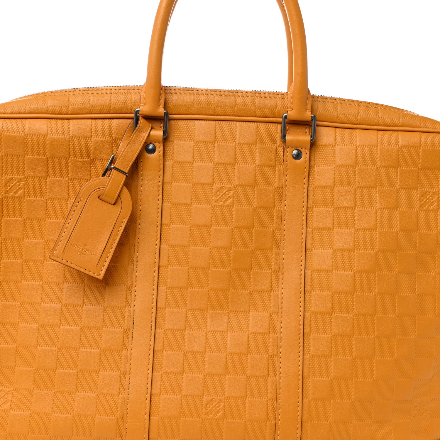 Louis Vuitton Damier Infini Porte-Documents Voyage Jaune 8 of 12