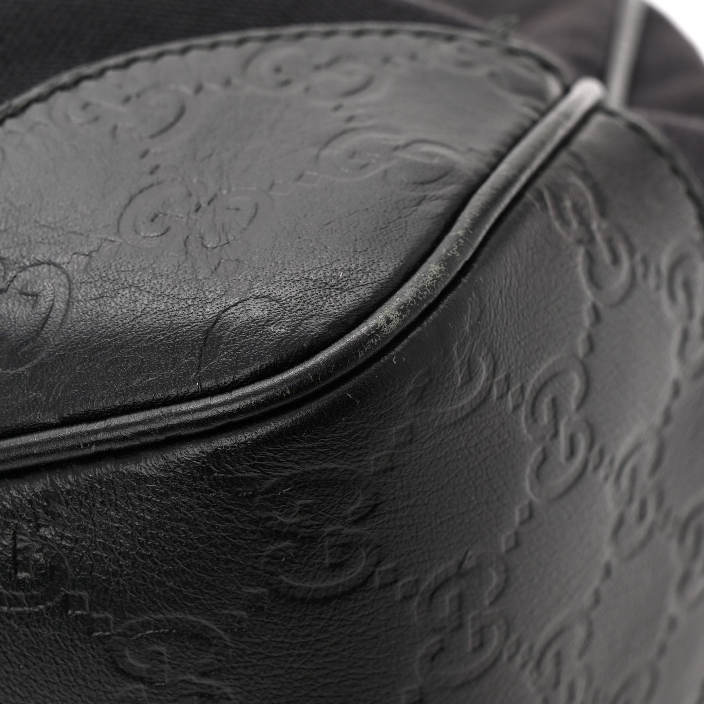 Canvas Guccissima Hobo Black