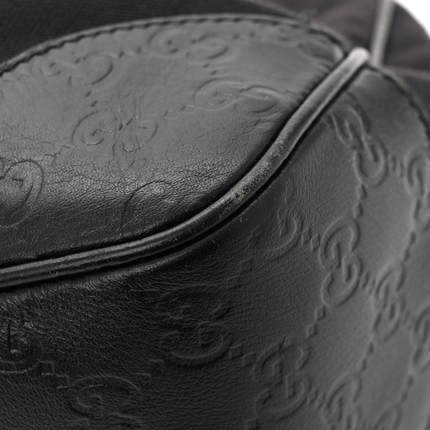 Gucci Canvas Guccissima Hobo Black 12 of 12