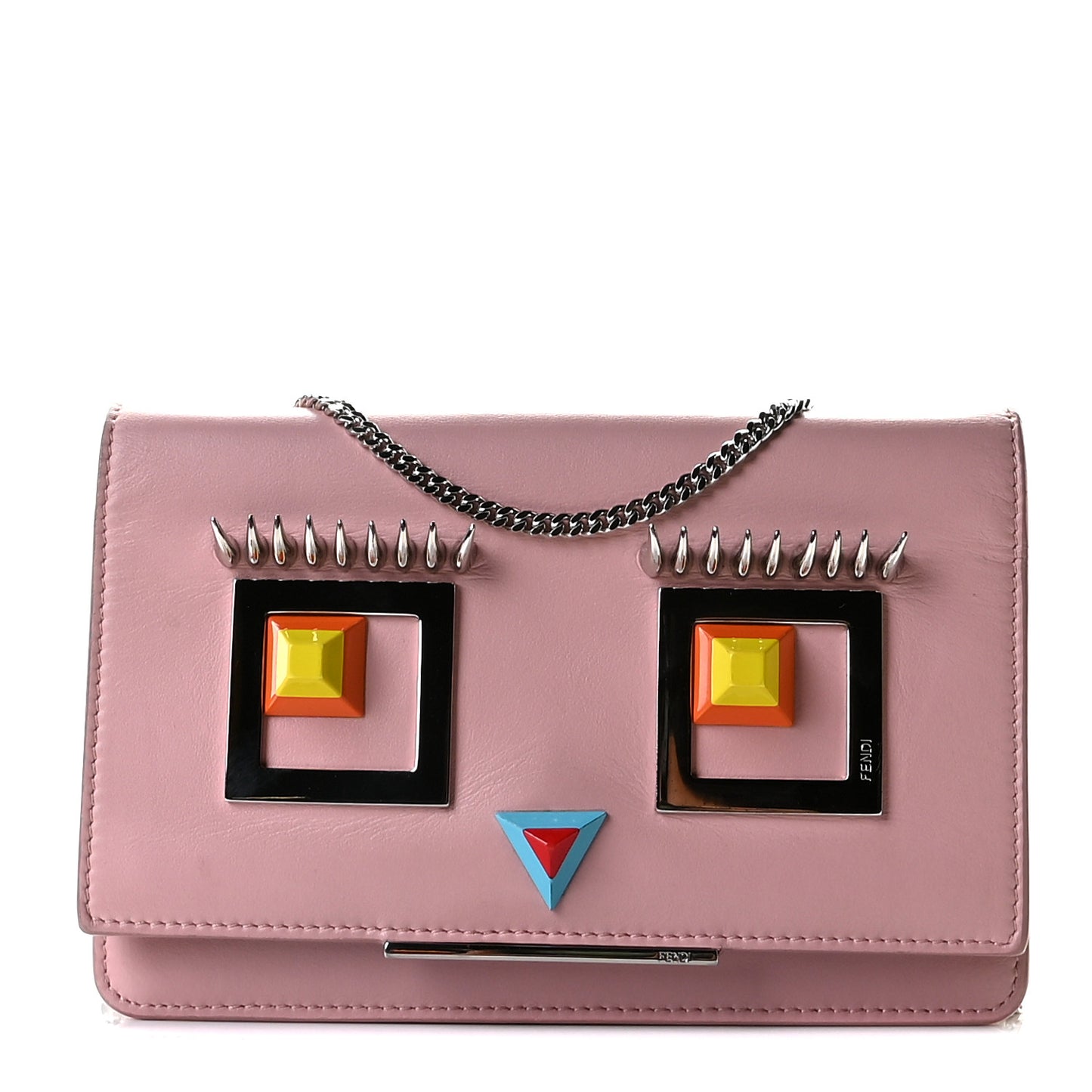 Vitello Century Hypnoteyes Tube Wallet On Chain Bubblegum