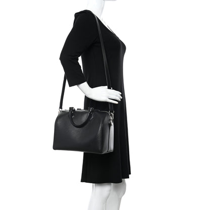 Louis Vuitton Epi Speedy Bandouliere 25 Black 2 of 10
