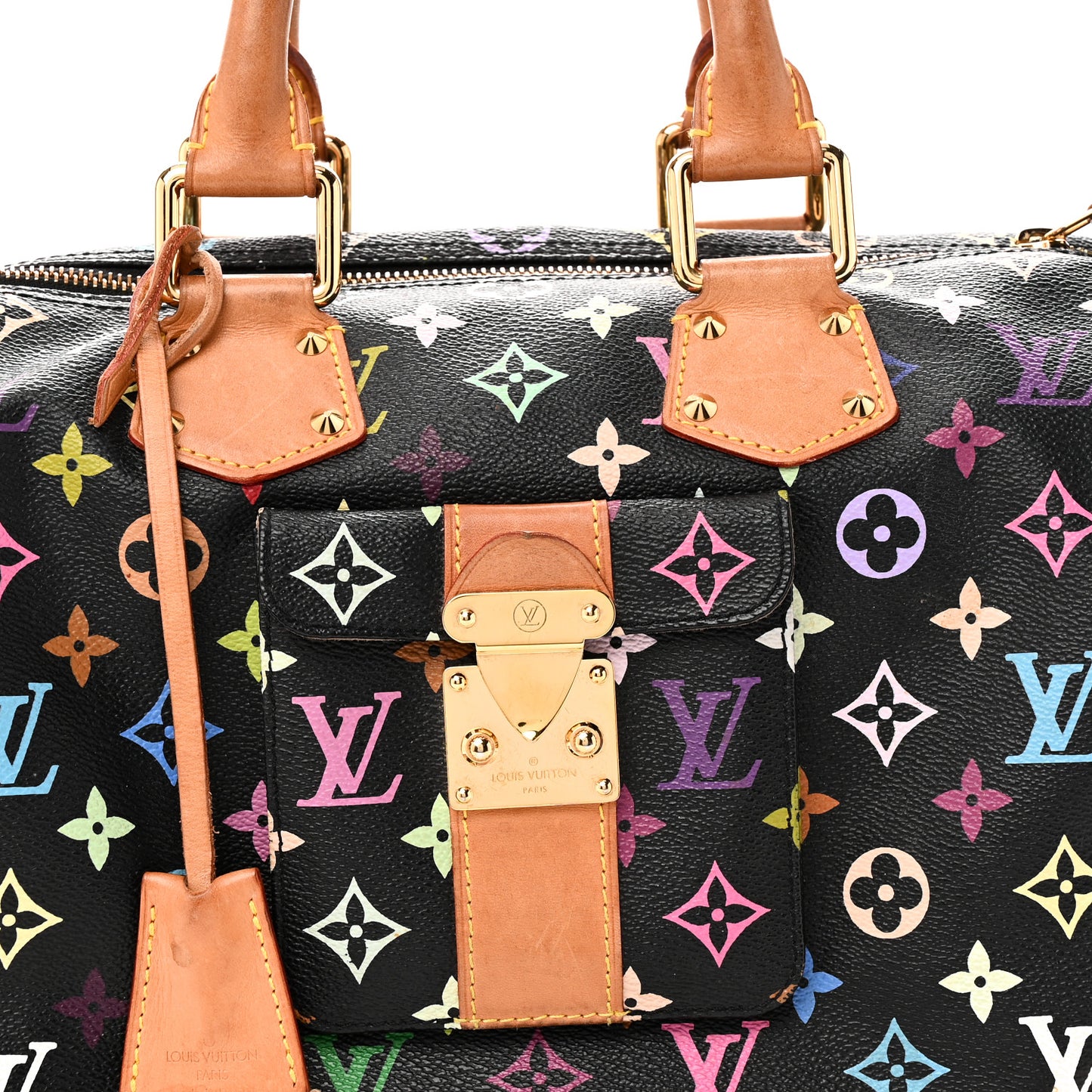 Monogram Multicolor Speedy 30 Black