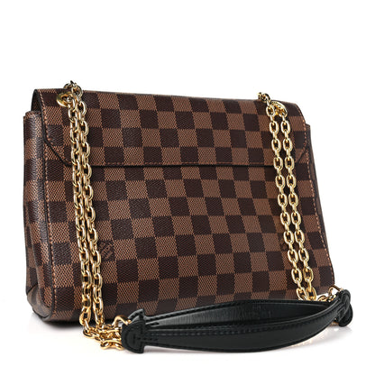 Louis Vuitton Damier Ebene Vavin PM Black 3 of 10
