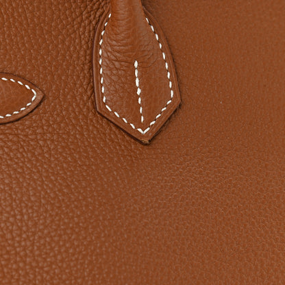 Hermes Togo Birkin 30 Gold 9 of 10