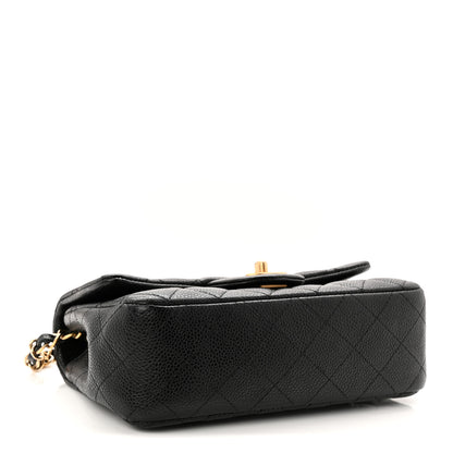 Chanel Caviar Quilted Mini Rectangular Flap Black 4 of 11
