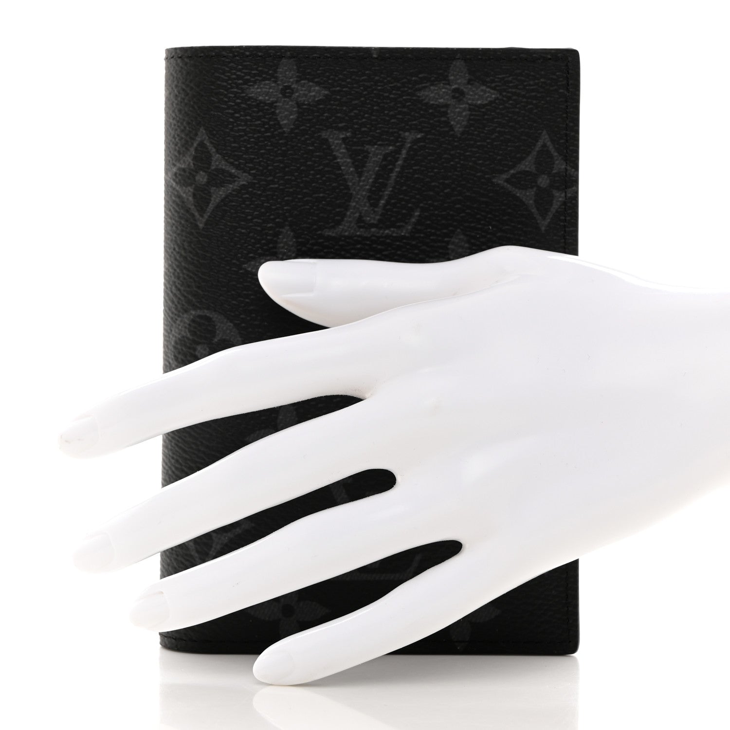 Louis Vuitton Monogram Eclipse Passport Cover 2 of 7
