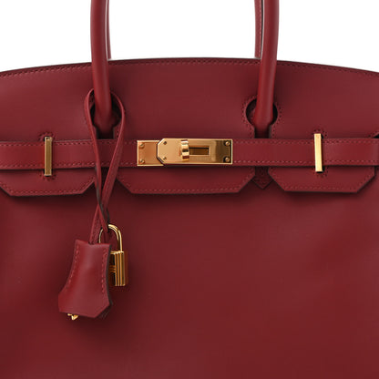 Hermes Veau Jonathan Birkin 30 Rouge Vif 8 of 11
