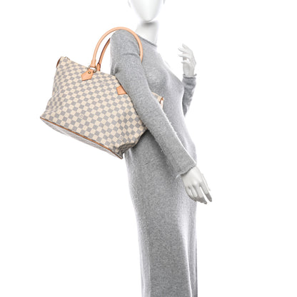 Louis Vuitton Damier Azur Saleya MM 2 of 11
