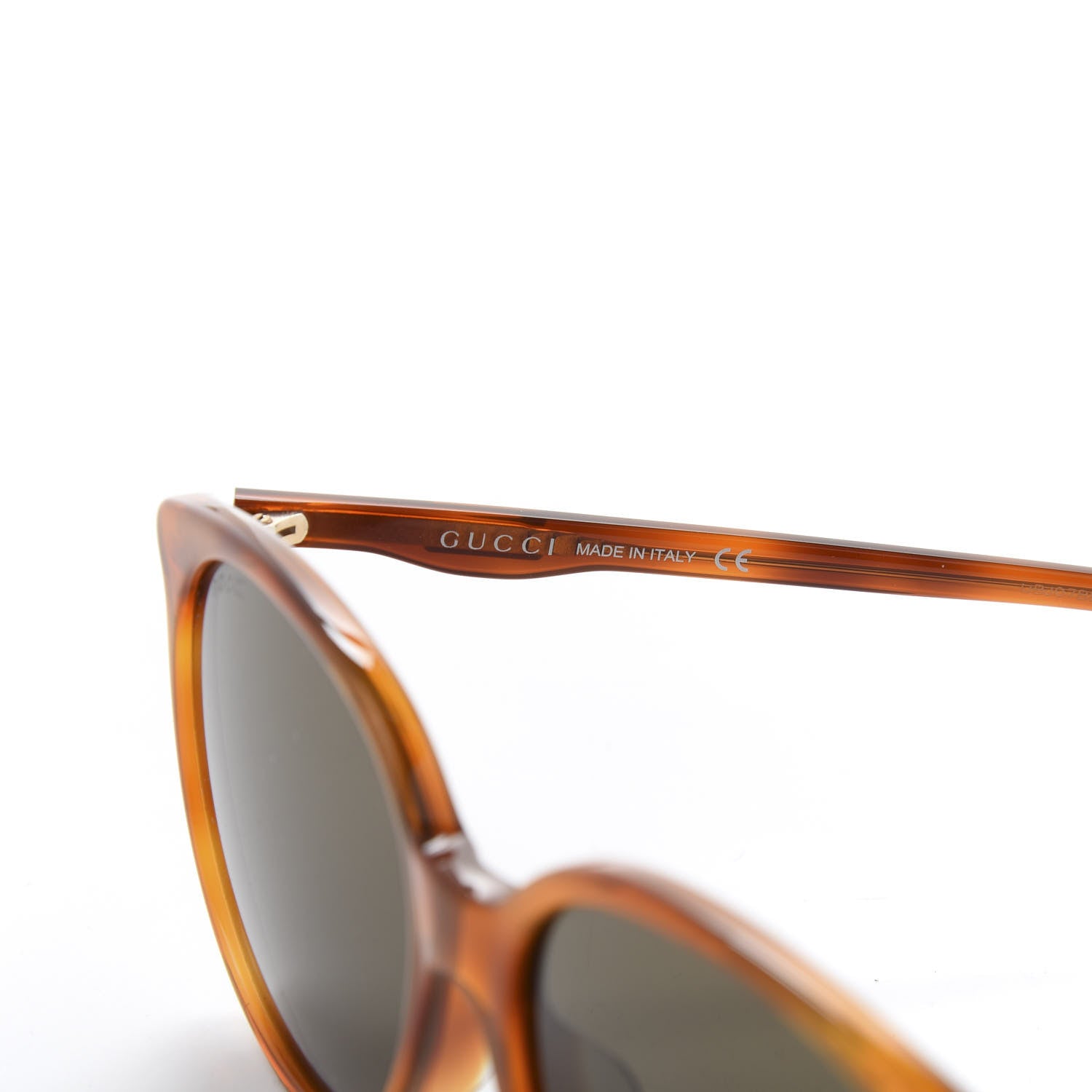 Gucci Acetate Frame Sunglasses GG0261SA Havana 5 of 9