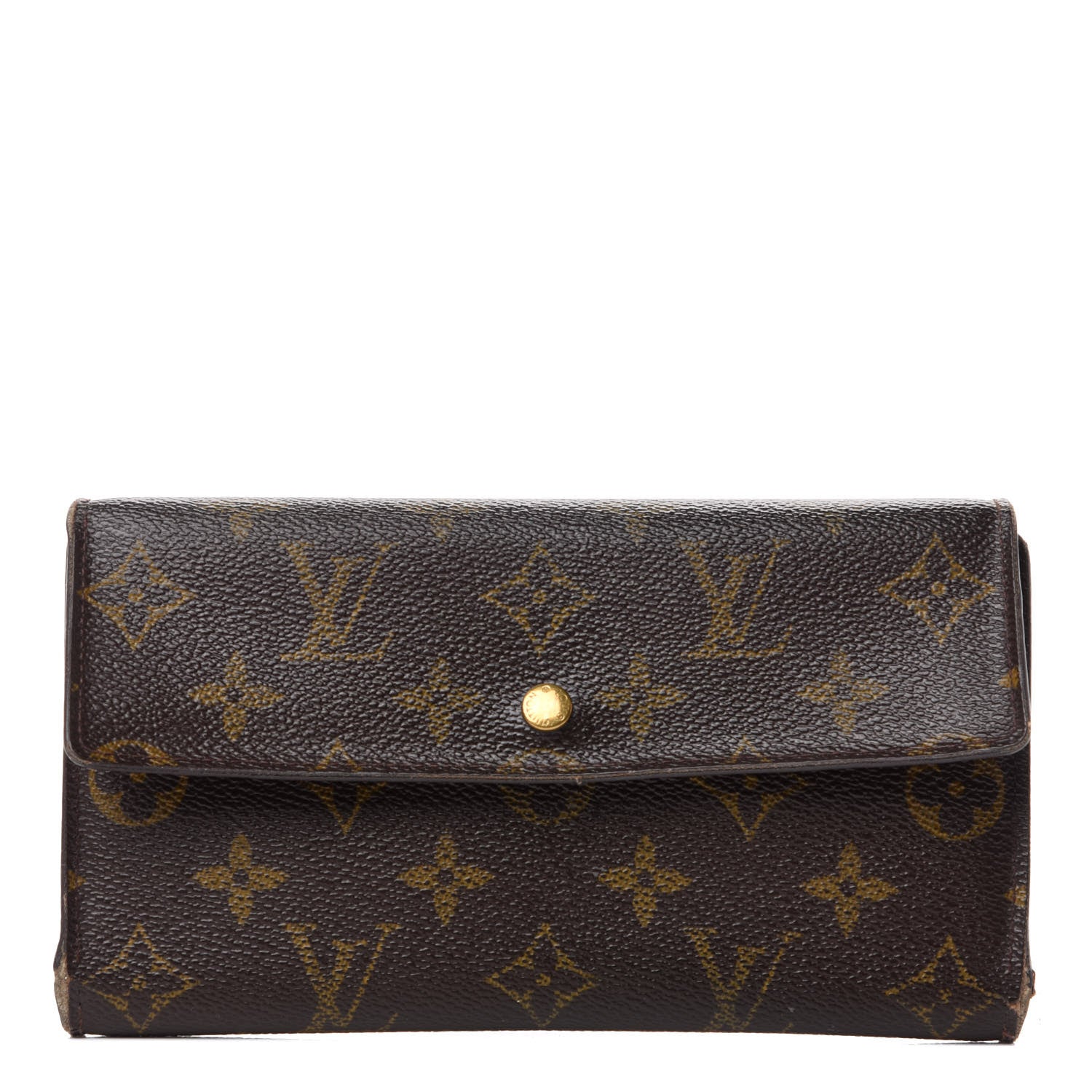 Louis Vuitton Monogram Porte Tresor International Wallet 1 of 8