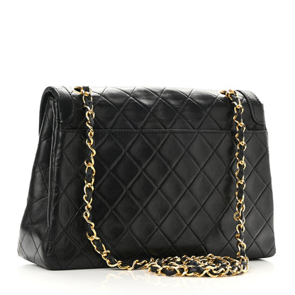 Chanel Lambskin Quilted Single Flap Black 4 of 11