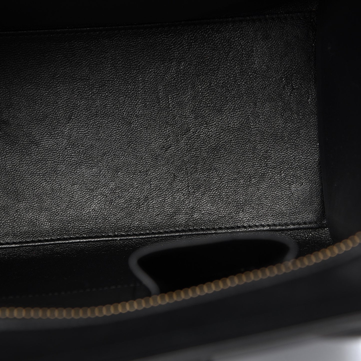 Smooth Calfskin Micro Luggage Black