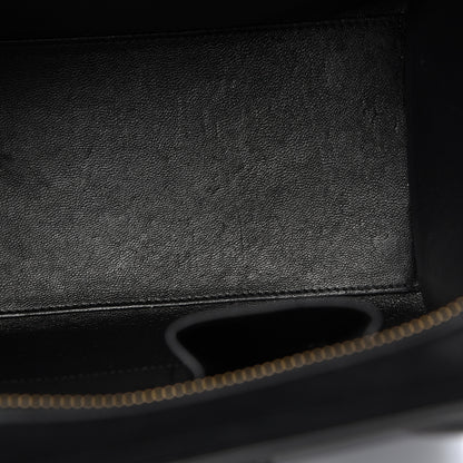 Celine Smooth Calfskin Micro Luggage Black 11 of 13