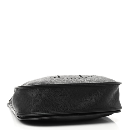 Hermes Taurillon Clemence Evelyne III PM Black 4 of 9
