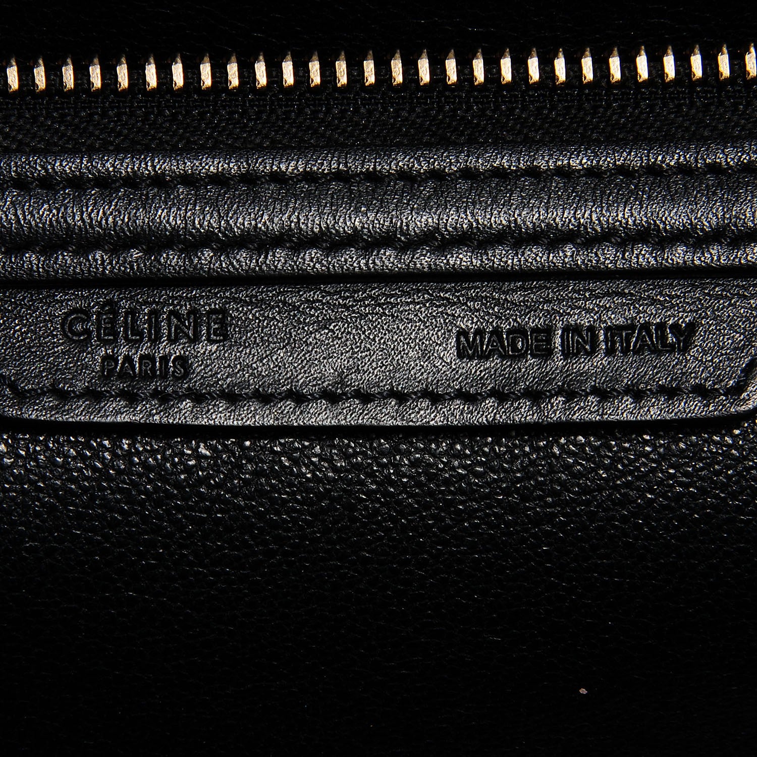 Celine Smooth Calfskin Mini Tri-Color Luggage Indigo 6 of 8