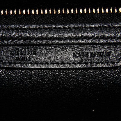 Celine Smooth Calfskin Mini Tri-Color Luggage Indigo 6 of 8