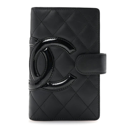 Chanel Calfskin Cambon Zipped Pocket Wallet Black 1 of 9