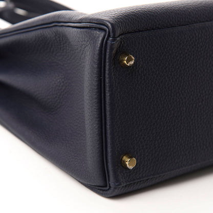 Hermes Togo Kelly Retourne 35 Bleu Nuit 6 of 15
