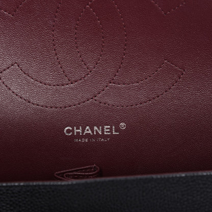 Chanel Caviar Quilted Jumbo Double Flap Black 6 of 8