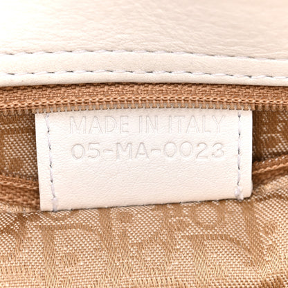 Christian Dior Calfskin Soft Lady Dior East West White 7 of 17