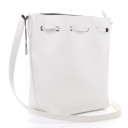 Mansur Gavriel Calfskin Mini Bucket Bag White 3 of 11