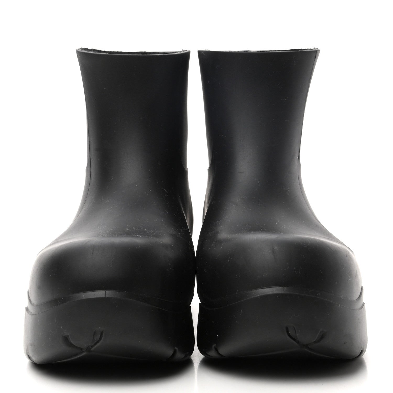 Bottega Veneta Rubber Puddle Ankle Boots 38 Black 2 of 8