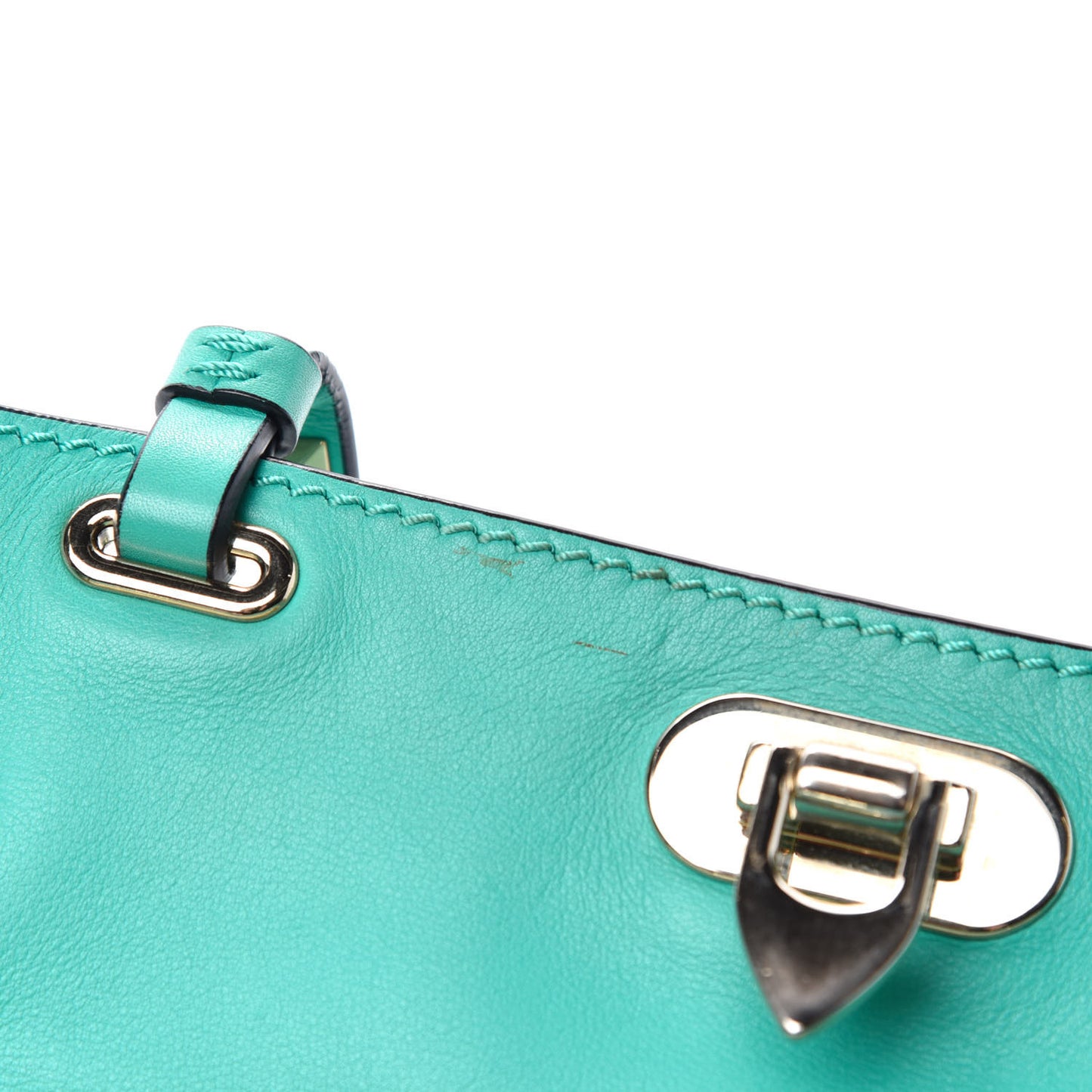 Vitello Small Rockstud Tote Colibri