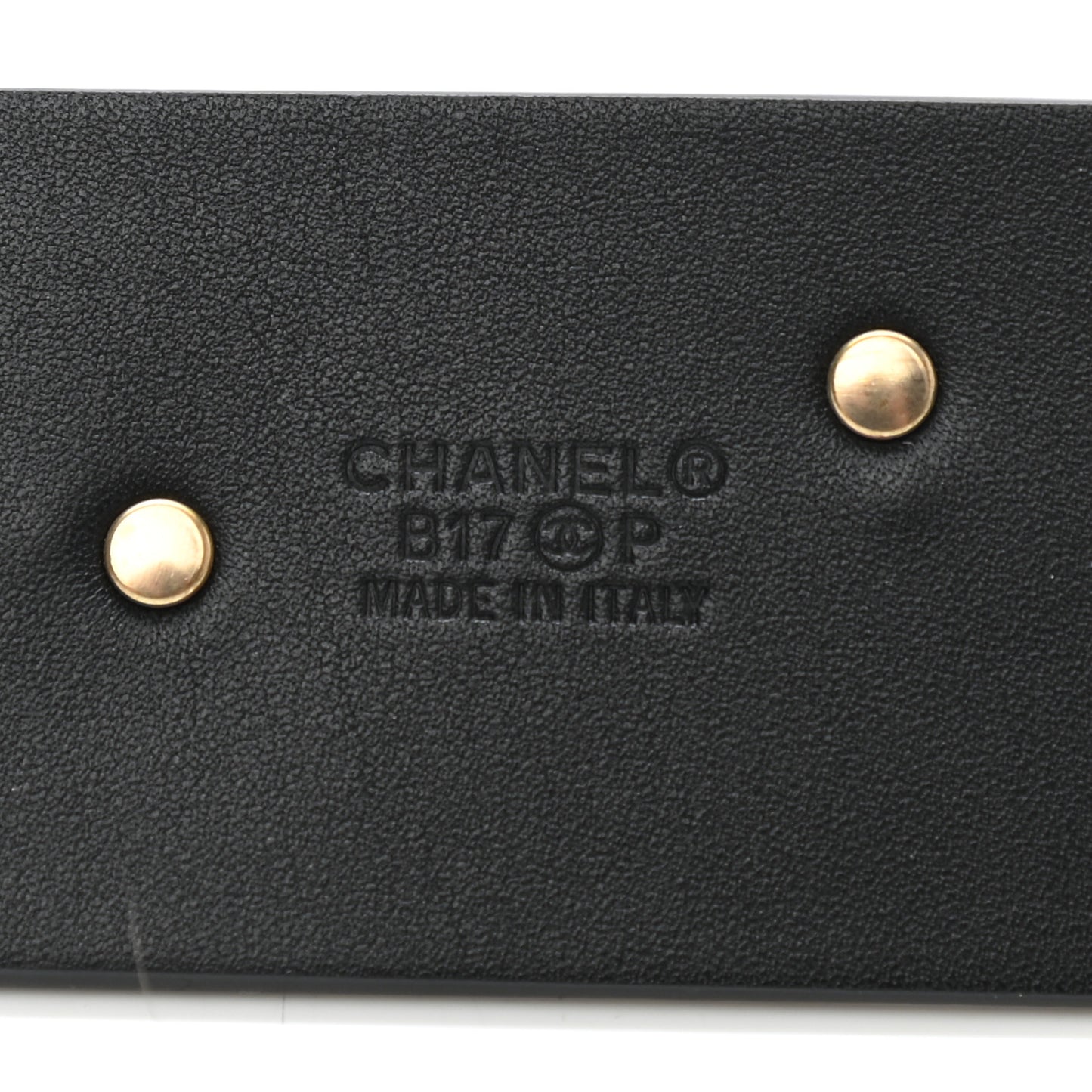 Calfskin CC Medallion Belt 85 34 Black
