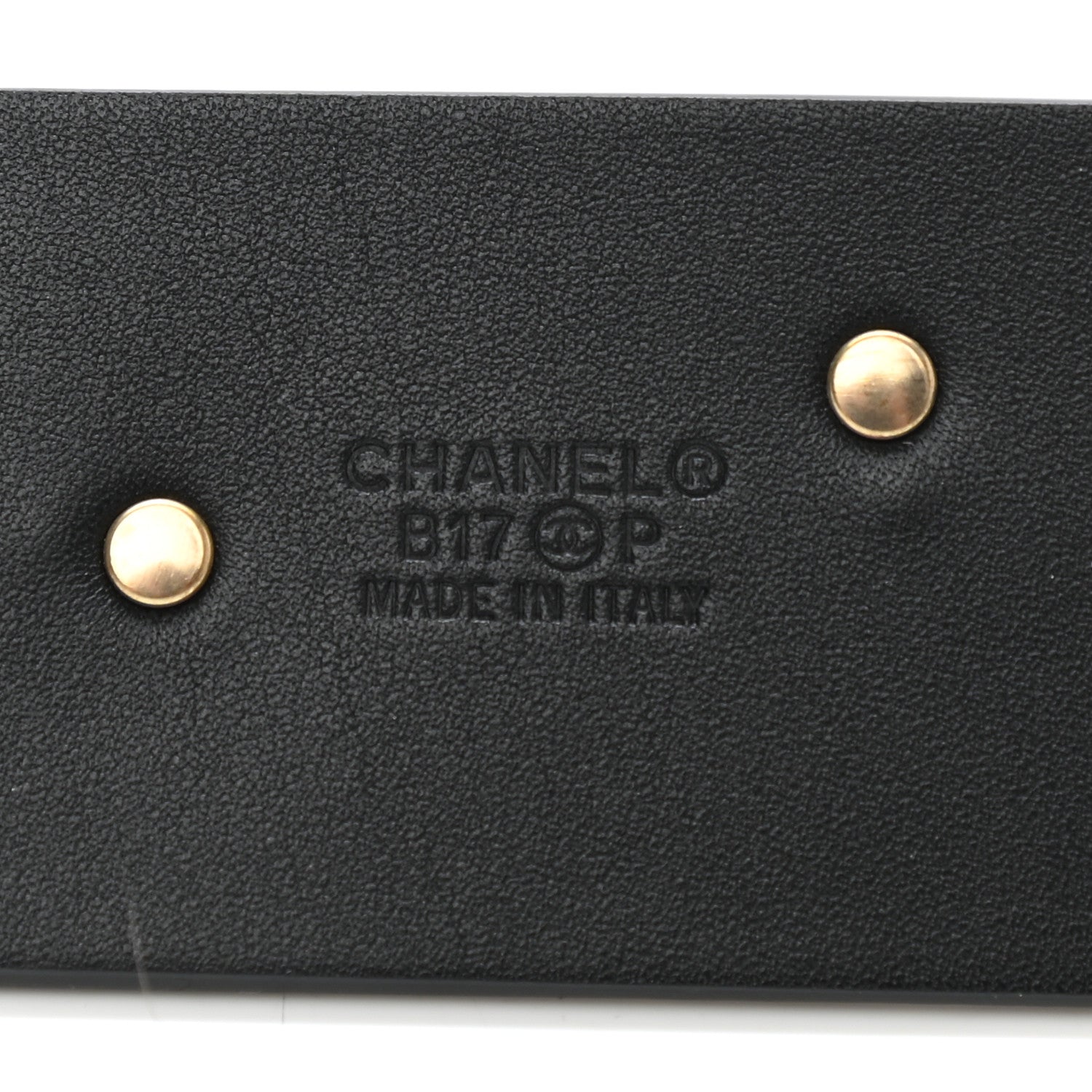 Chanel Calfskin CC Medallion Belt 85 34 Black 7 of 8