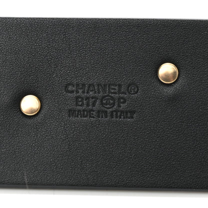 Chanel Calfskin CC Medallion Belt 85 34 Black 7 of 8