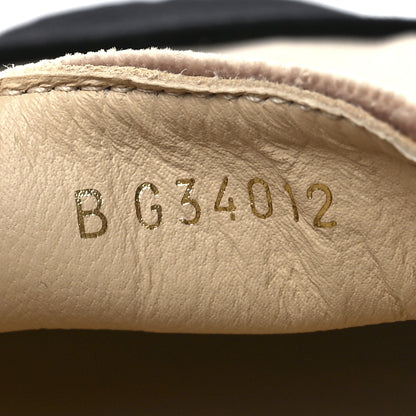 Chanel Velvet Logo Espadrilles 38 Beige Black 8 of 9