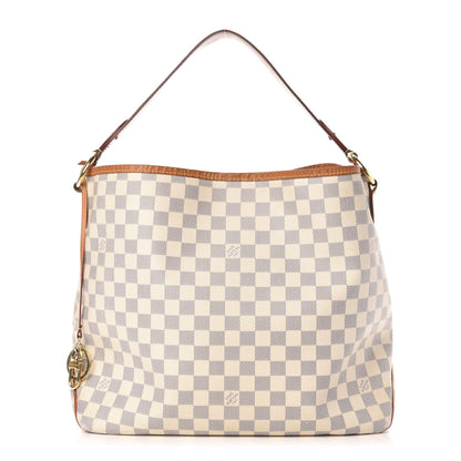 Louis Vuitton Damier Azur Delightful MM Pink 1 of 12