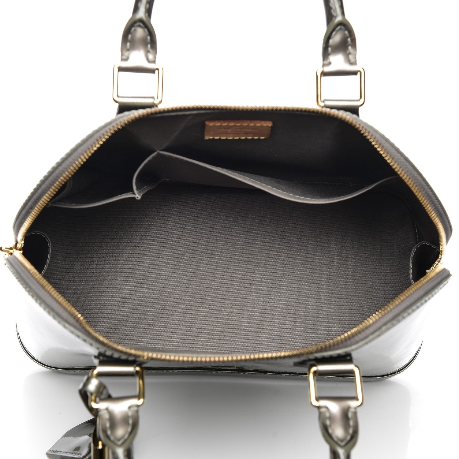 Louis Vuitton Vernis Alma PM Gris Art Deco 5 of 7