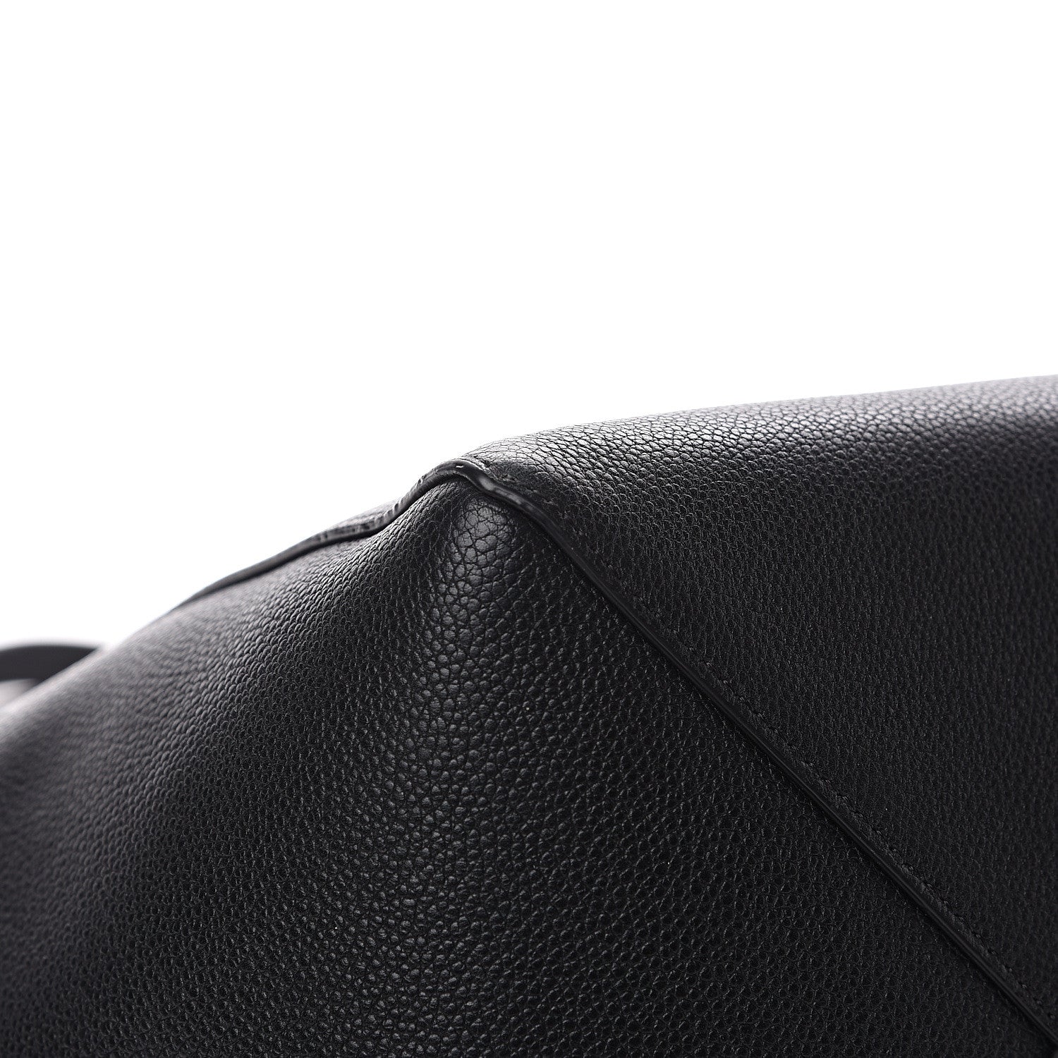 Celine Soft Grained Calfskin Small Belt Cabas Phantom Black 6 of 11