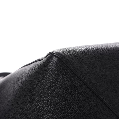 Celine Soft Grained Calfskin Small Belt Cabas Phantom Black 6 of 11