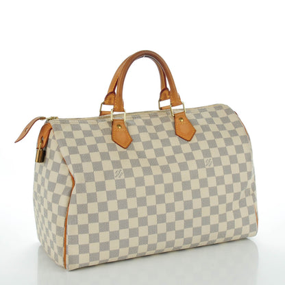 Louis Vuitton Damier Azur Speedy 35 3 of 9