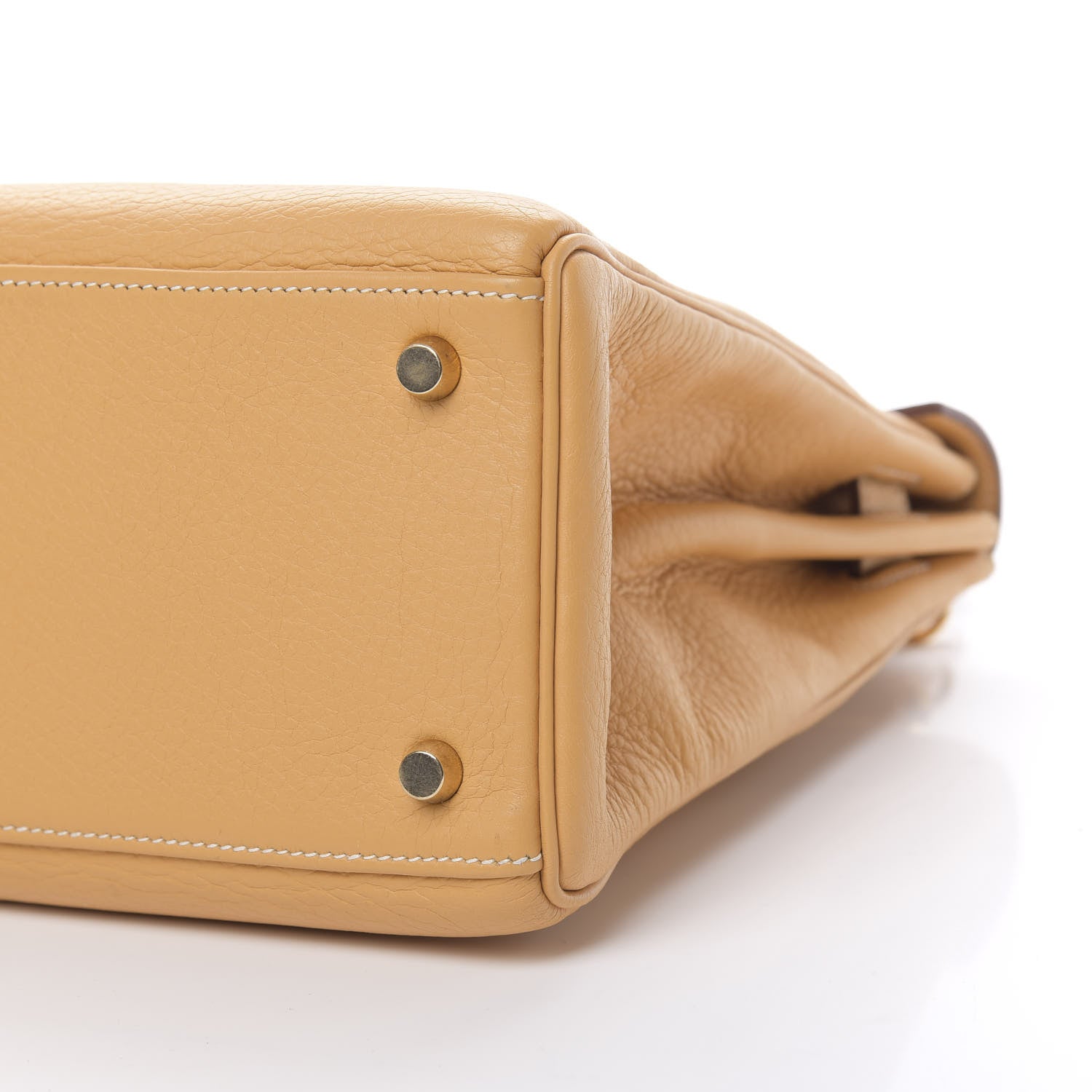Hermes Taurillon Clemence Kelly Retourne 32 Sable 11 of 13