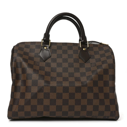 Louis Vuitton Damier Ebene Speedy 30 1 of 10