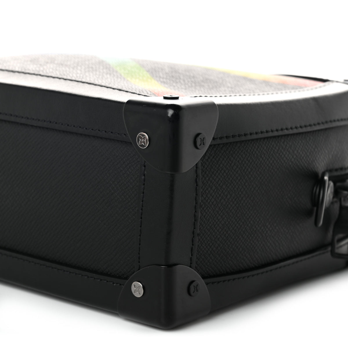 Louis Vuitton Taiga Rainbow Mini Soft Trunk Black 9 of 10