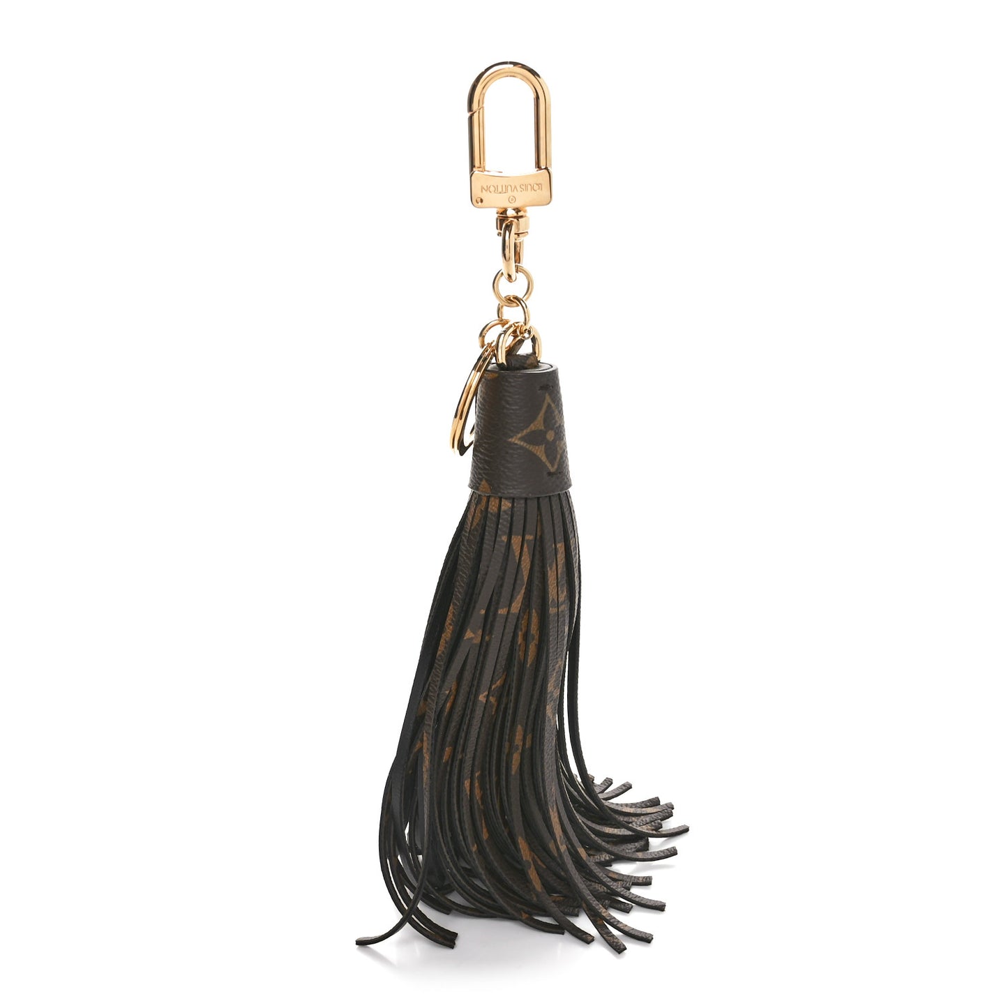 Monogram Tassel Bag Charm