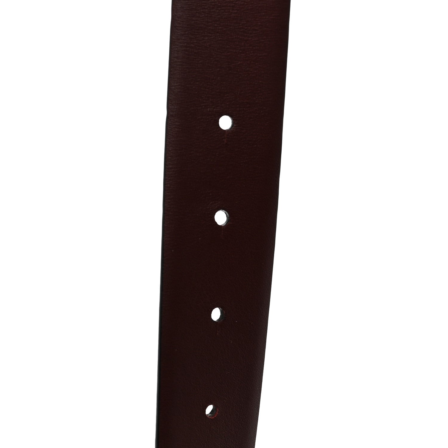 Chanel Calfskin CC Reversible Belt 75 Black Burgundy 5 of 6
