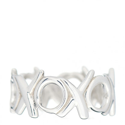 Tiffany Sterling Silver Paloma Picasso XO Band Ring 47 4 3 of 4