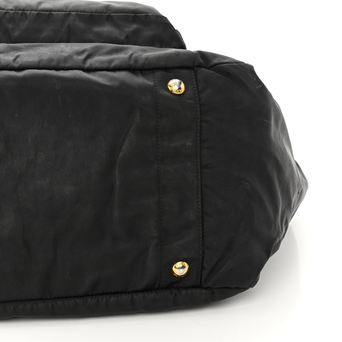 Nylon Vela Baby Bag Black