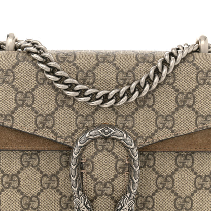 Gucci GG Supreme Monogram Mini Dionysus Shoulder Bag Taupe 8 of 12