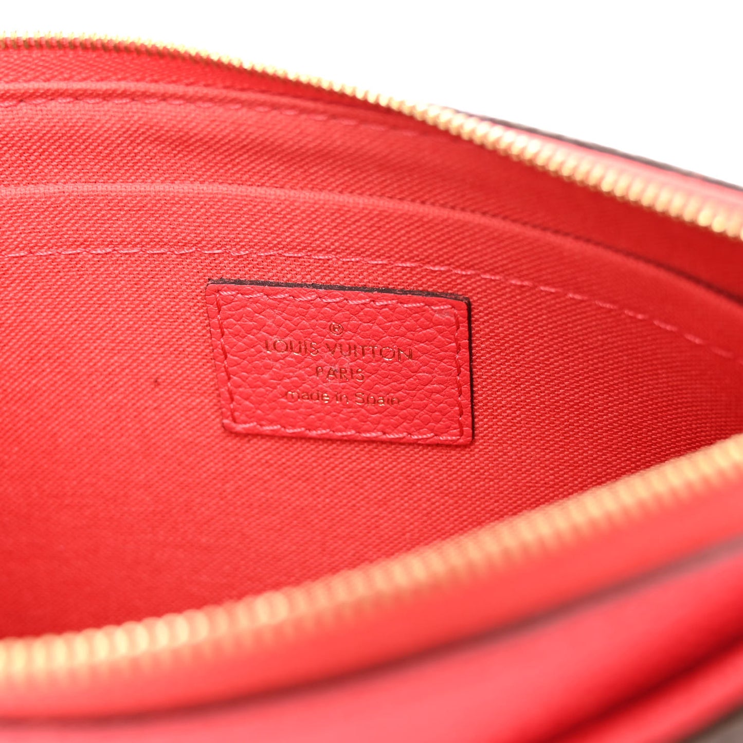 Monogram Pallas Clutch Cherry